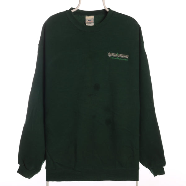 Lee 90's Crewneck Heavyweight Sweatshirt Large Green