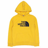 The North Face 90's Spellout Pullover Hoodie Large Yellow