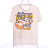 Unknown 90's Racing Hooters Backprint T Shirt Medium (missing sizing label) Beige Cream