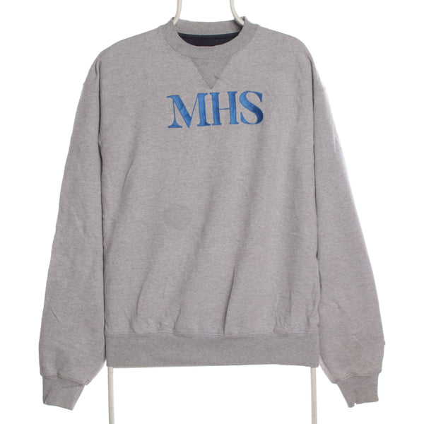 Champion 90's MHS Crewneck Sweatshirt Large Grey