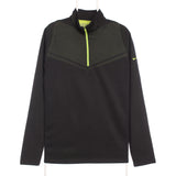 Nike 90's Quarter Zip Nylon Sportswear Sweatshirt Large Black