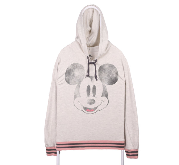 Disney 90's Mickey Mouse Pullover Hoodie XXLarge (2XL) White