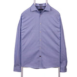 Tommy Hilfiger 90's Long Sleeve Button Up Plain Shirt Medium Blue