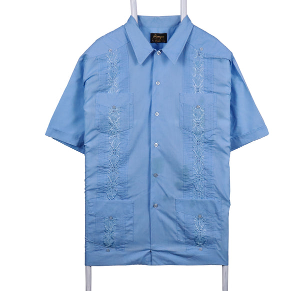 Ranger 90's Short Sleeve Shirt XLarge Blue