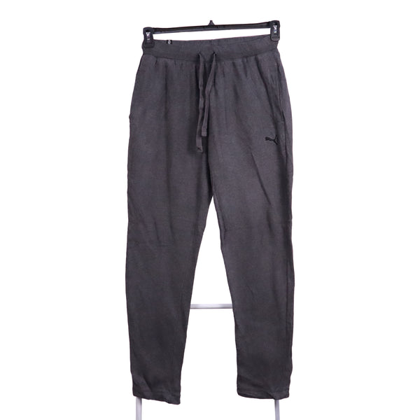 Puma 90's Drawstring Elasticated Waistband Joggers / Sweatpants Large Grey