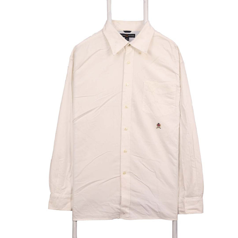 Polo Ralph Lauren 90's Long Sleeve Button Up Shirt XLarge White