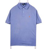 Polo Ralph Lauren 90's Short Sleeve Button Up Polo Shirt Large Blue