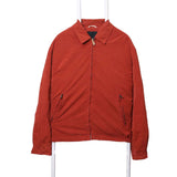 London Fog 90's Suede Zip Up Harrington Jacket Medium Red