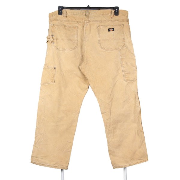 Carhartt 90's Cargo Carpenter Workwear Denim Baggy Trouser 42 Beige Cream