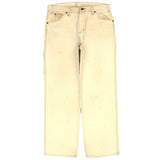 Dickies 90's Denim Slim Jeans Jeans 34 x 32 Beige Cream
