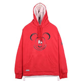 Walt Disney World 90's Mickey Mouse Pullover Hoodie XLarge Red