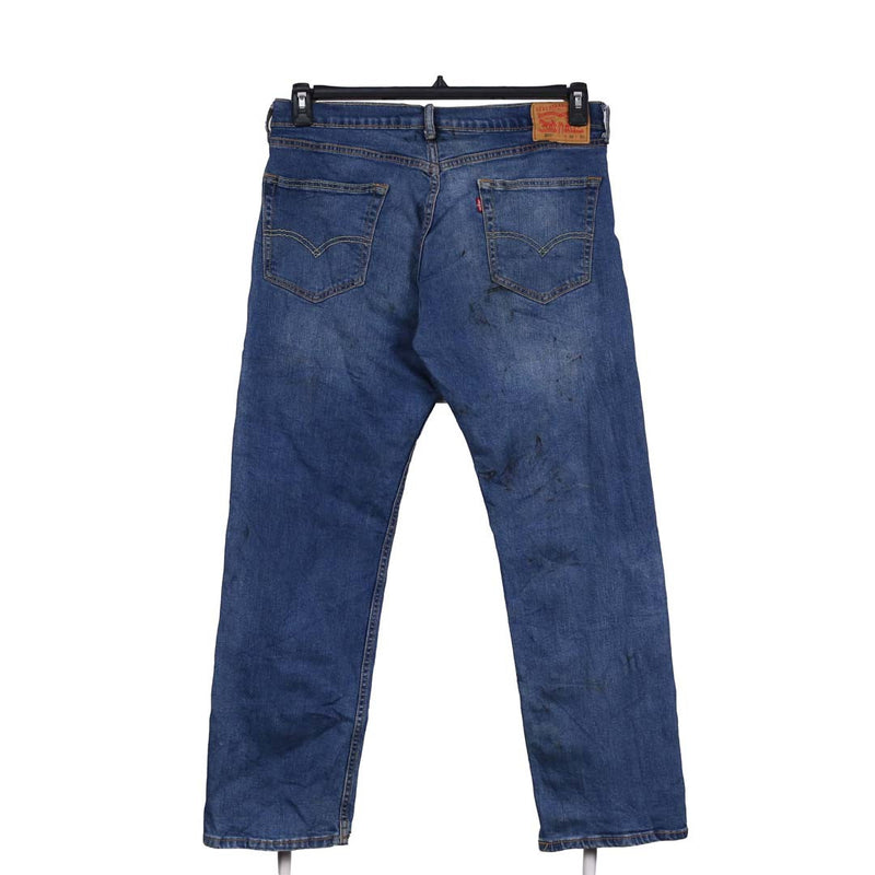 Levi's 90's 505 Denim Straight Leg Bootcut Jeans / Pants 36 x 30 Blue