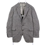 Harris Tweed 90's Tweed Wool Jacket Blazer 44 Grey