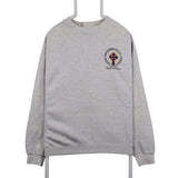 Lee 90's Cross Crewneck Heavyweight Sweatshirt XLarge Grey