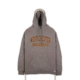 Russell Athletic 90's Drawstring Hooded Long Sleeve Pullover Hoodie Small Grey