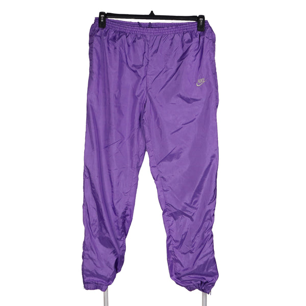 Nike 90's Drawstring Elasticated Waistband Joggers / Sweatpants XLarge Purple