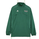 Adidas 90's Quarter Zip Waterproof Windbreaker Jacket XSmall Green