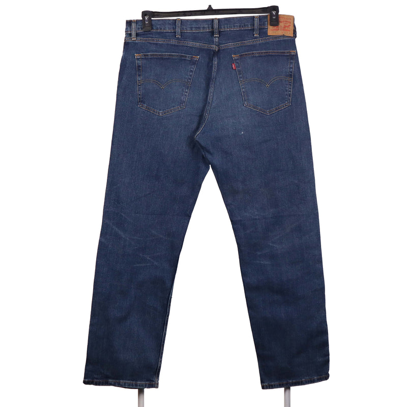 Levi's 90's 505 Denim Relaxed Fit Straight Leg Jeans / Pants 38 Blue