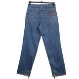 Carhartt 90's Straight Leg Denim Jeans / Pants 34 x 34 Blue