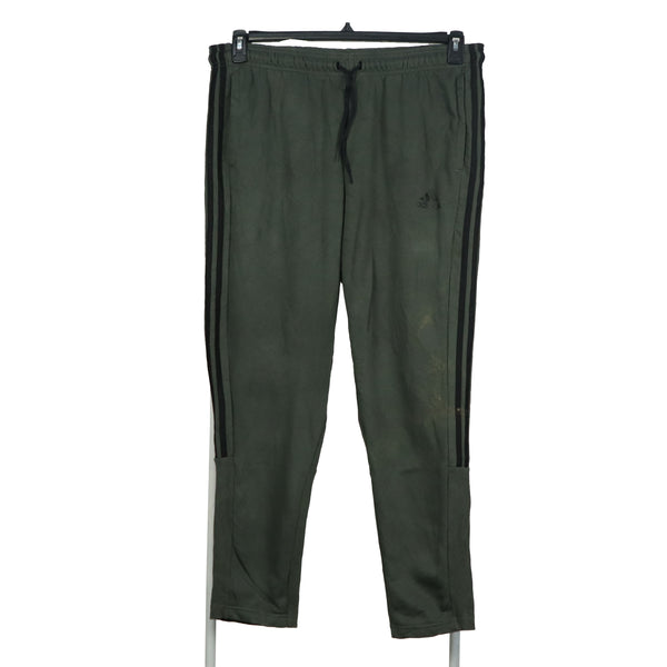 Adidas 90's Cotton Elasticated Waistband Drawstrings Joggers / Sweatpants XLarge Green