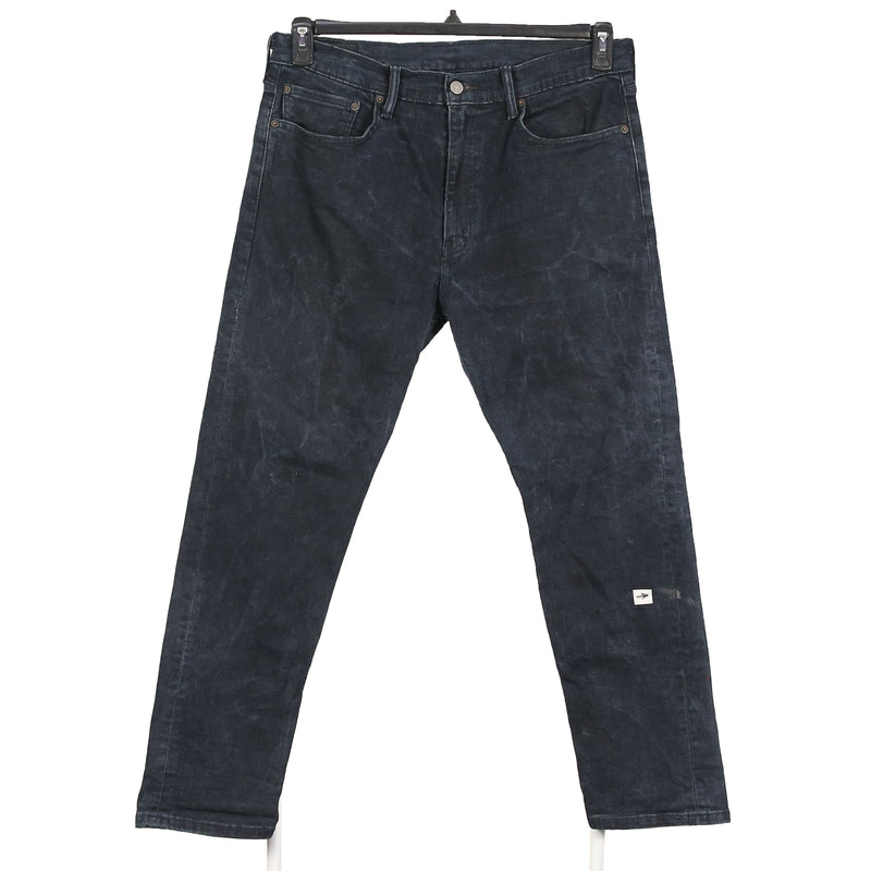Levi's 90's 502 stone wash Denim Straight Leg Jeans / Pants 36 x 30 Black