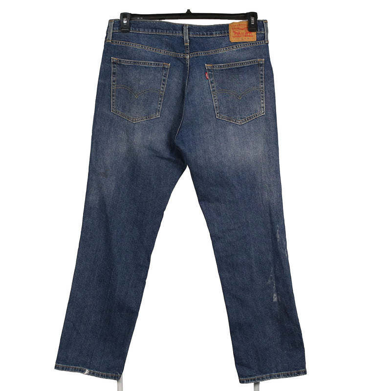 Levi's 90's 514 Denim Straight Leg Relaxed Fit Jeans / Pants 36 x 30 Blue