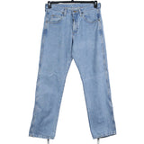 Wrangler 90's Slim Light Wash Denim Jeans / Pants 34 x 32 Blue