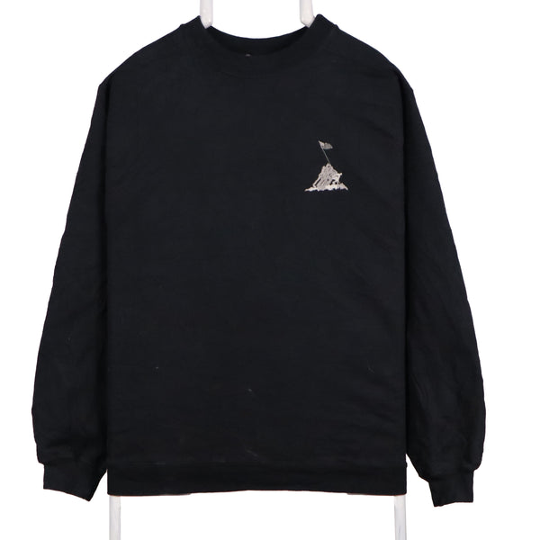 The Cotton Exchange 90's Crewneck Sweatshirt Small Black