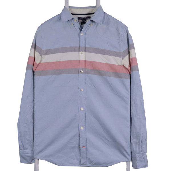 Tommy Hilfiger 90's Long Sleeve Button Up Shirt XSmall Blue