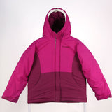 Columbia 90's Zip Up Hooded Waterproof Bomber Jacket Small Pink