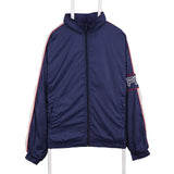 Fila 90's Tracksuit Top Zip Up Sweatshirt XLarge Navy Blue