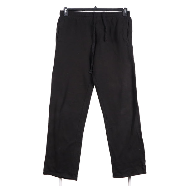 Champion 90's Elasticated Waistband Drawstrings Joggers / Sweatpants Medium Black