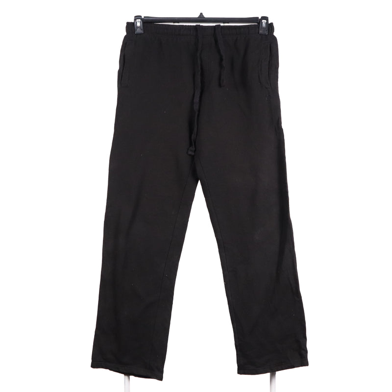 Champion 90's Elasticated Waistband Drawstrings Joggers / Sweatpants Medium Black