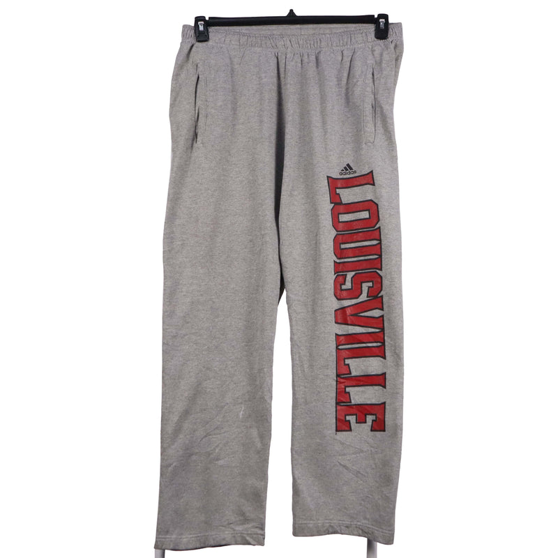 Adidas 90's Drawstring Elasticated Waistband Joggers / Sweatpants Small Grey