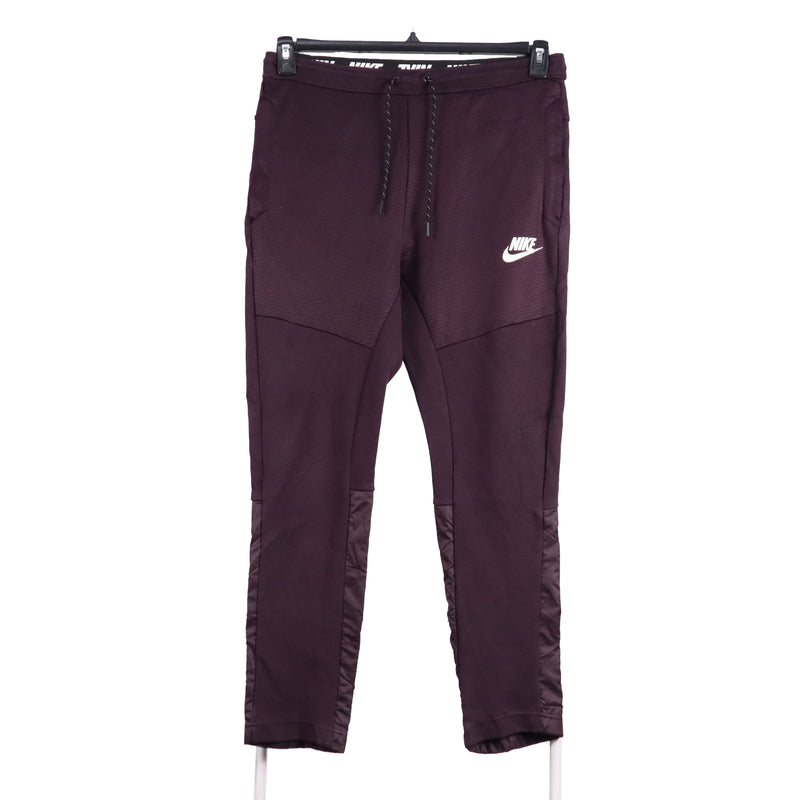 Nike 90's Drawstring Elasticated Waistband Joggers / Sweatpants Medium Purple