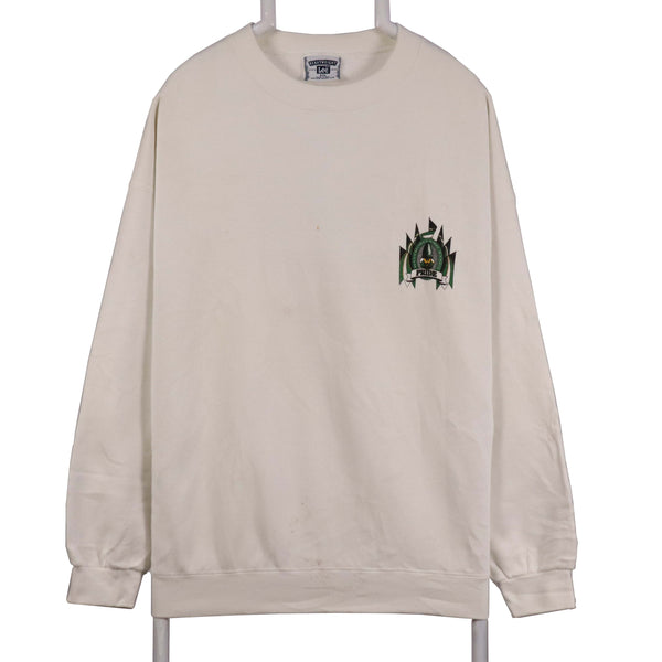 Lee 90's Pullover Crewneck Jumper XXLarge (2XL) White