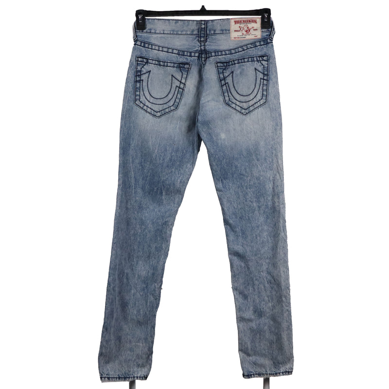 True Religion 90's Skinny Straight Leg Denim Jeans / Pants 32 x 32 Blue