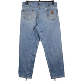 Carhartt 90's Denim Straight Leg Jeans / Pants 34 x 34 Blue