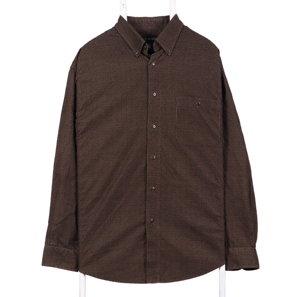 Croft And Barrow   Shirt Large Brown