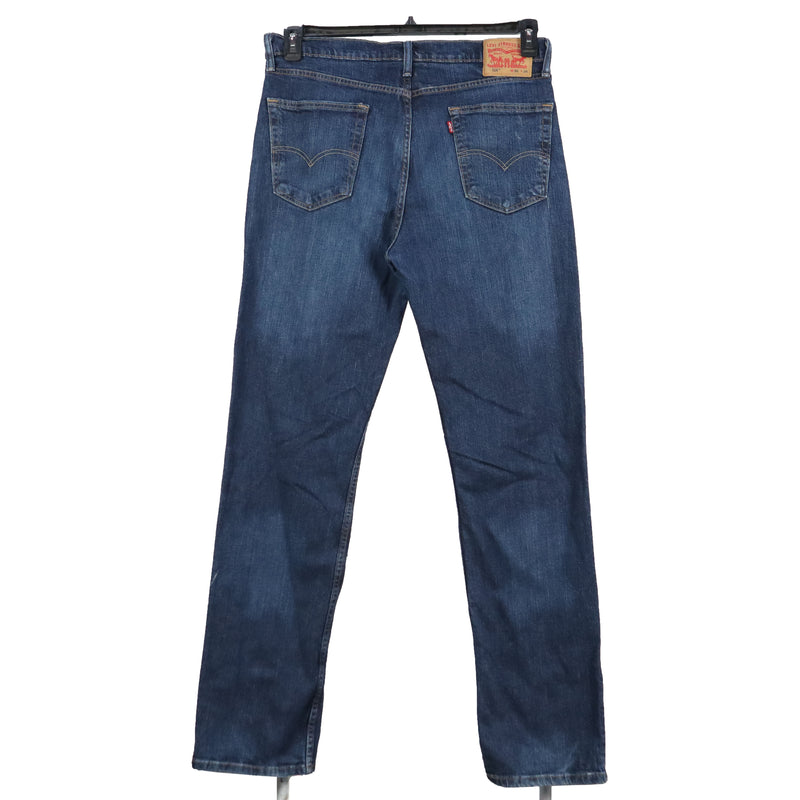 Levi's 90's 514 Denim Straight Leg Bootcut Jeans / Pants 36 x 34 Blue