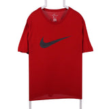 Nike 90's Swoosh Short Sleeve Crewneck T Shirt XLarge Red