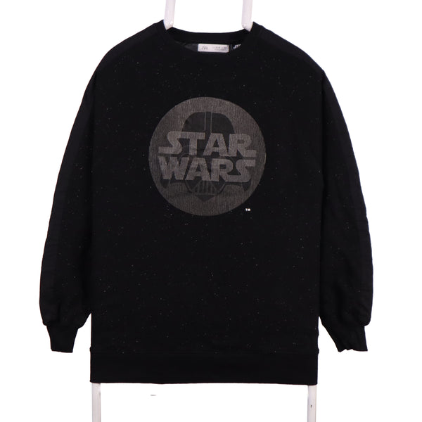 Zara 90's Star Wars Crewneck Sweatshirt Small Black