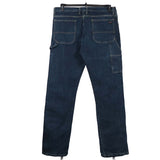 Dickies 90's Carpenter Workwear Cargo Denim Baggy Jeans / Pants 38 Navy Blue