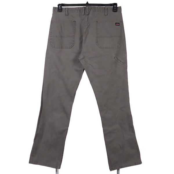 Dickies 90's Baggy Denim Straight Leg Trousers / Pants 38 Grey