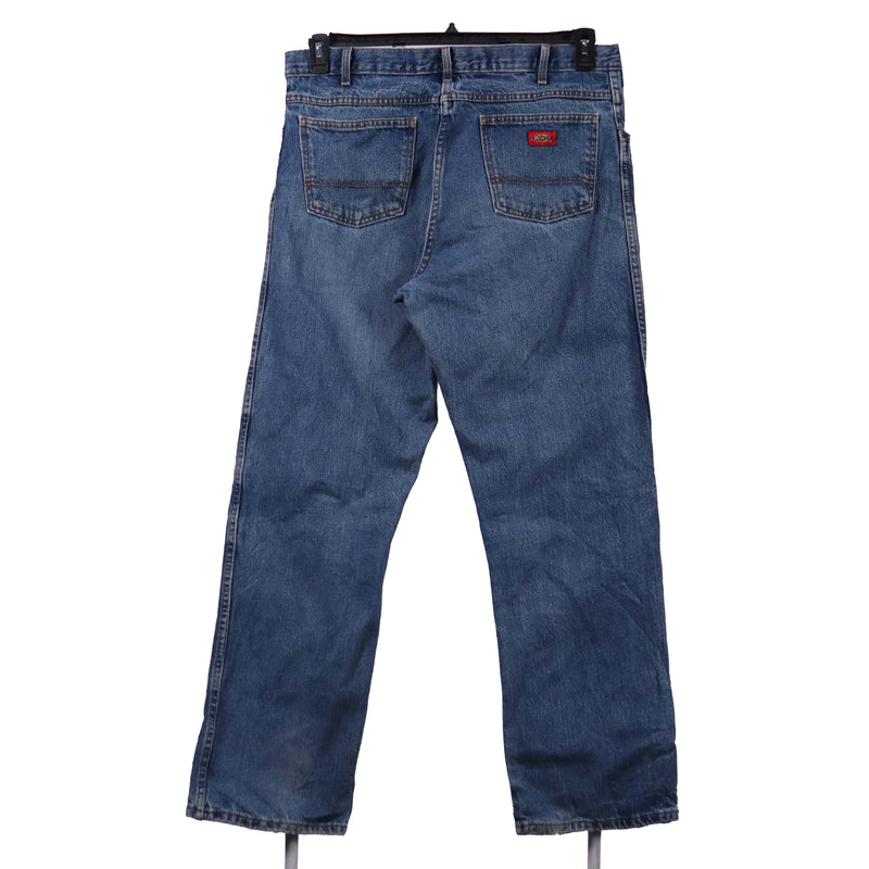 Dickies 90's Straight Leg Bootcut Denim Jeans / Pants 38 Blue