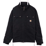 Carhartt 90's Heavyweight Zip Up Workwear Jacket XLarge Black