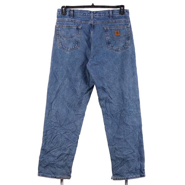 Carhartt 90's Baggy Denim Jeans / Pants 36 x 32 Blue