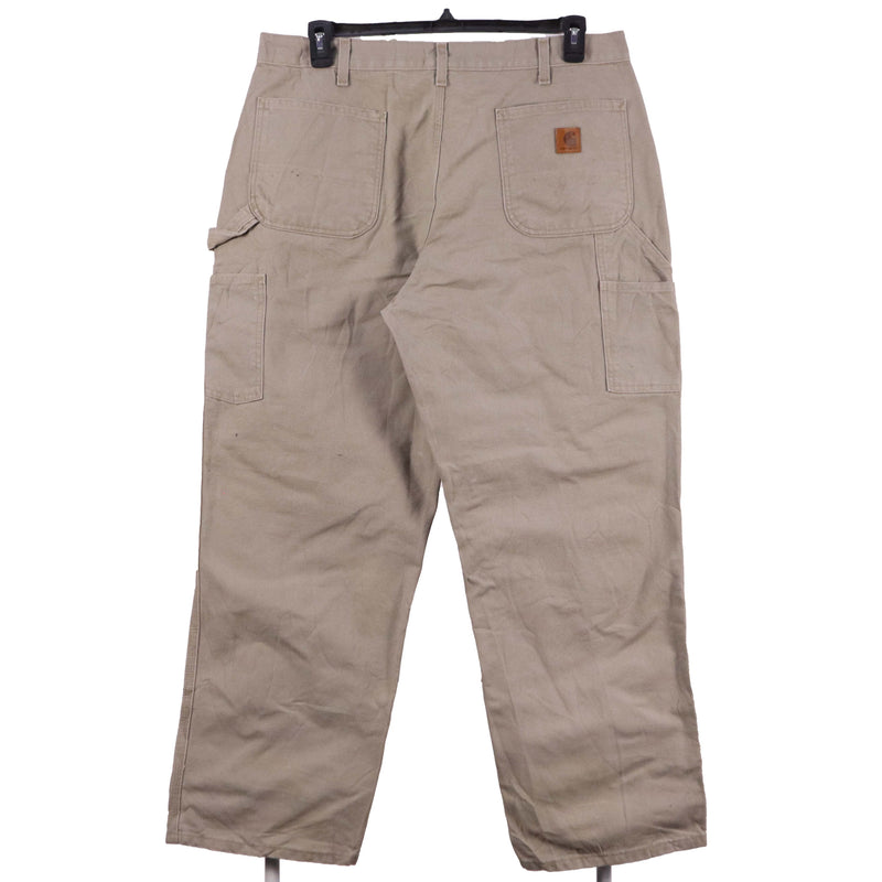 Carhartt 90's Carpenter Workwear Cargo Baggy Jeans / Pants 38 Grey