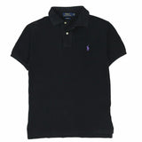 Ralph Lauren polo 90's Short Sleeve Button Up Polo Shirt Small Black
