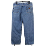 Carhartt 90's Denim Straight Leg Jeans / Pants 38 Blue